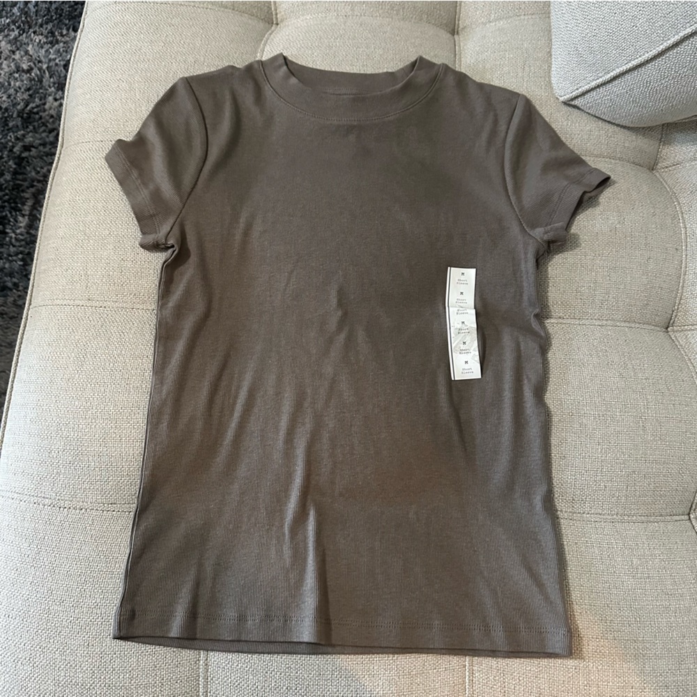 NWT t-shirt with mock neck.